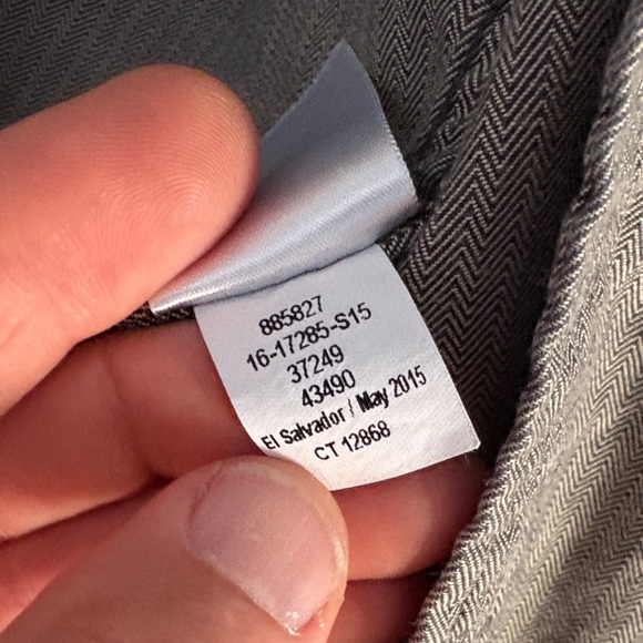 Men's Gray REI Button-Up Jacket - Picture 3 of 5